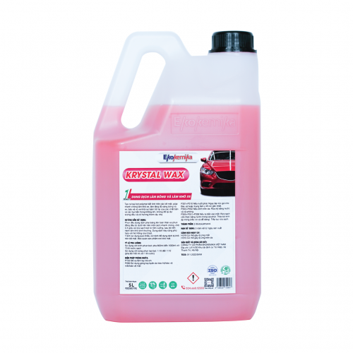 Dung dịch làm bóng vỏ xe Krystal Wax-5L