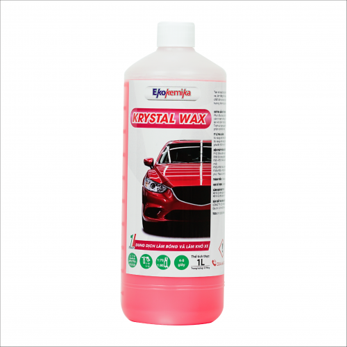 Dung dịch làm bóng vỏ xe Krystal Wax-1L