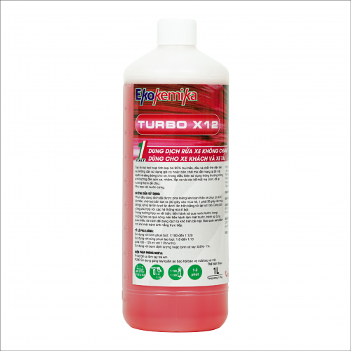 Dung dịch rửa xe không chạm TURBO X12-1L